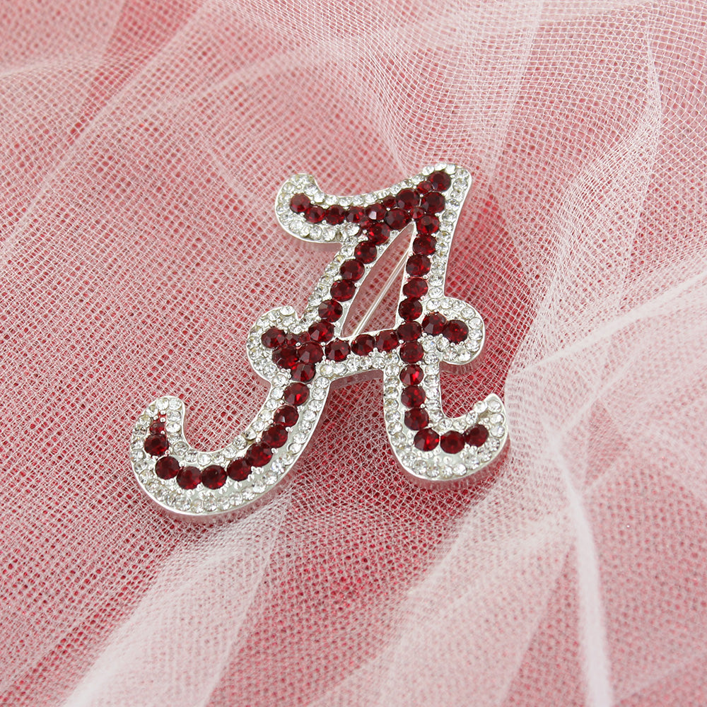 Alabama Crystal Logo Convertible Pin/Pendant