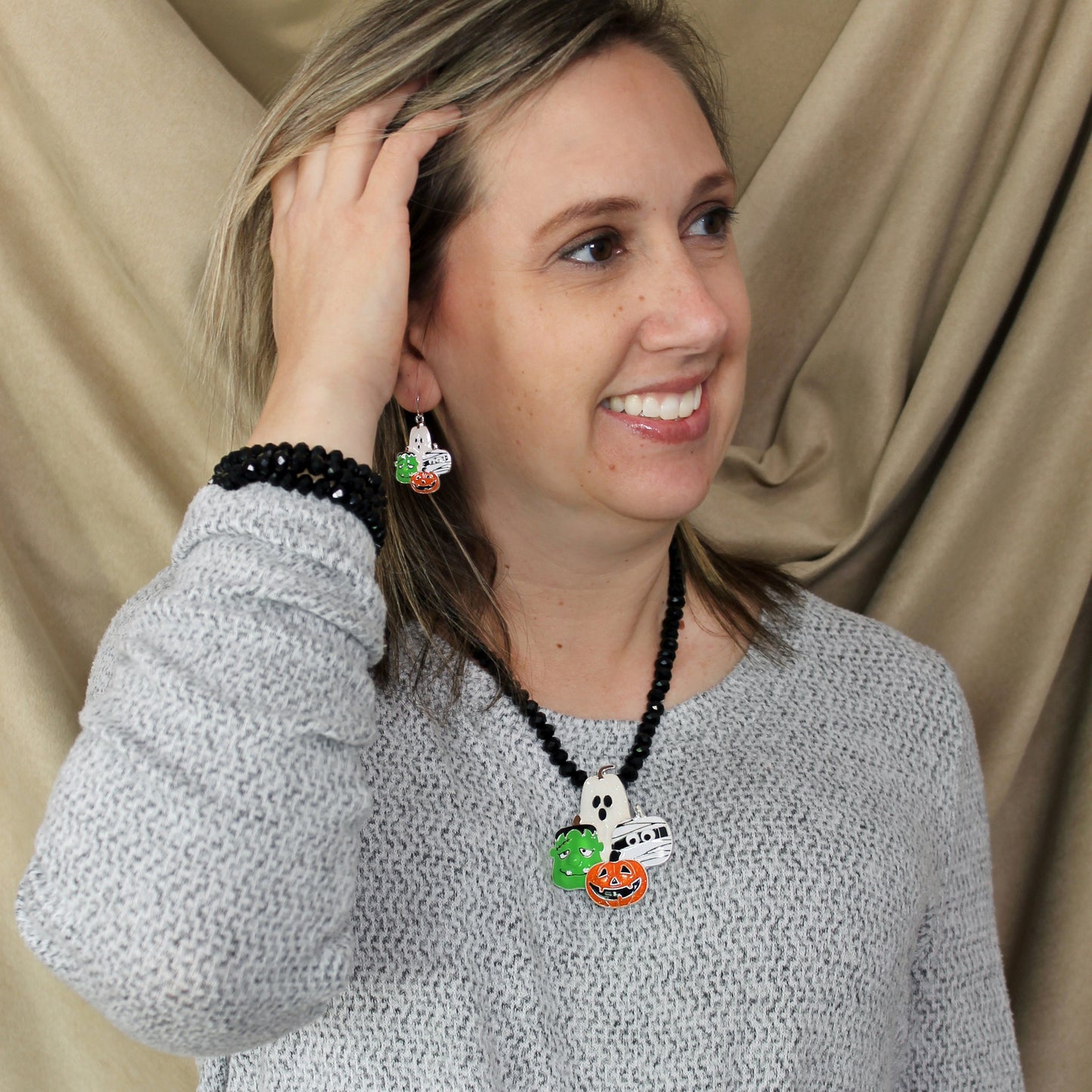 Halloween Gang Convertible Pin/Pendant