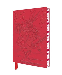 Alice in Wonderland White Rabbit Journal - Fan Sparkle
