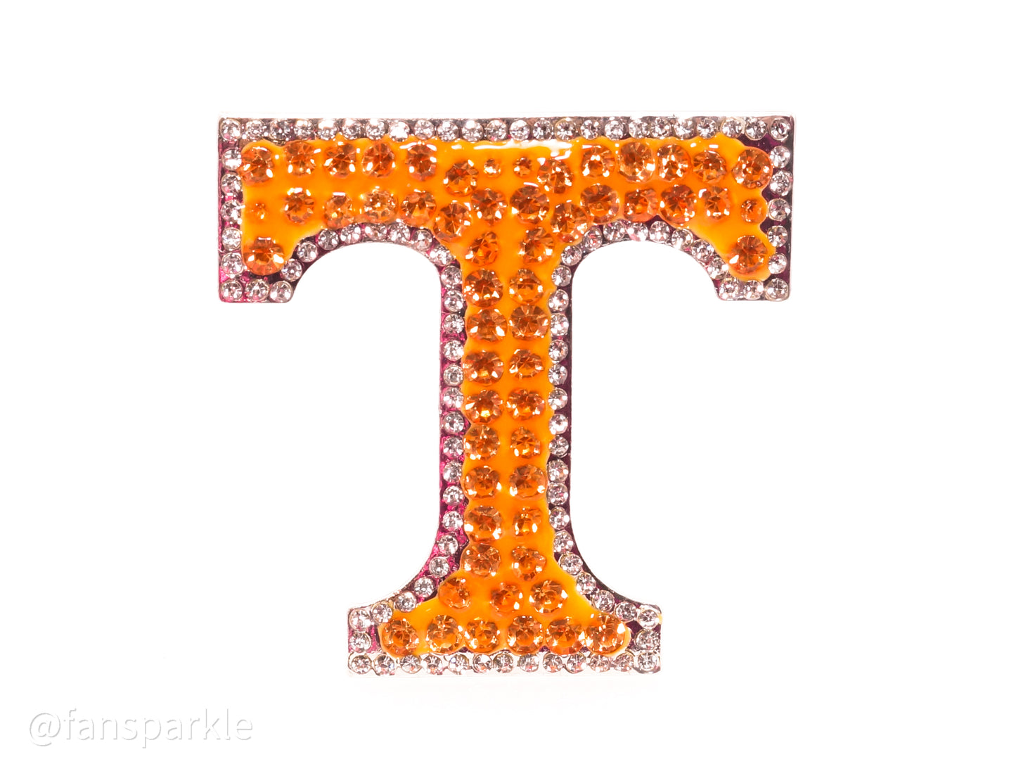 Tennessee Rhinestone Crystal Pin - Fan Sparkle