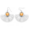 Tennessee Tassel Fan Earrings - Fan Sparkle