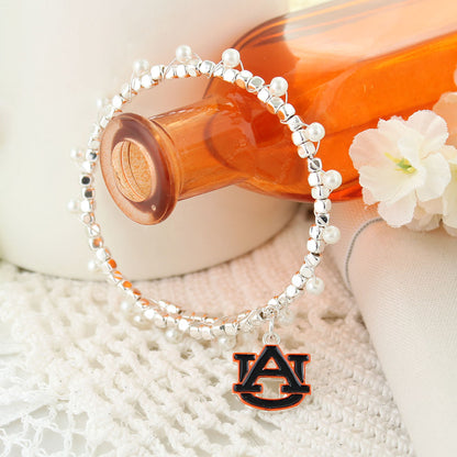 Auburn Logo Wrap Bracelet
