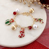 Vintage Christmas Charm Bracelet