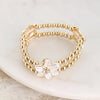 Easter Lily Stretch Bracelet