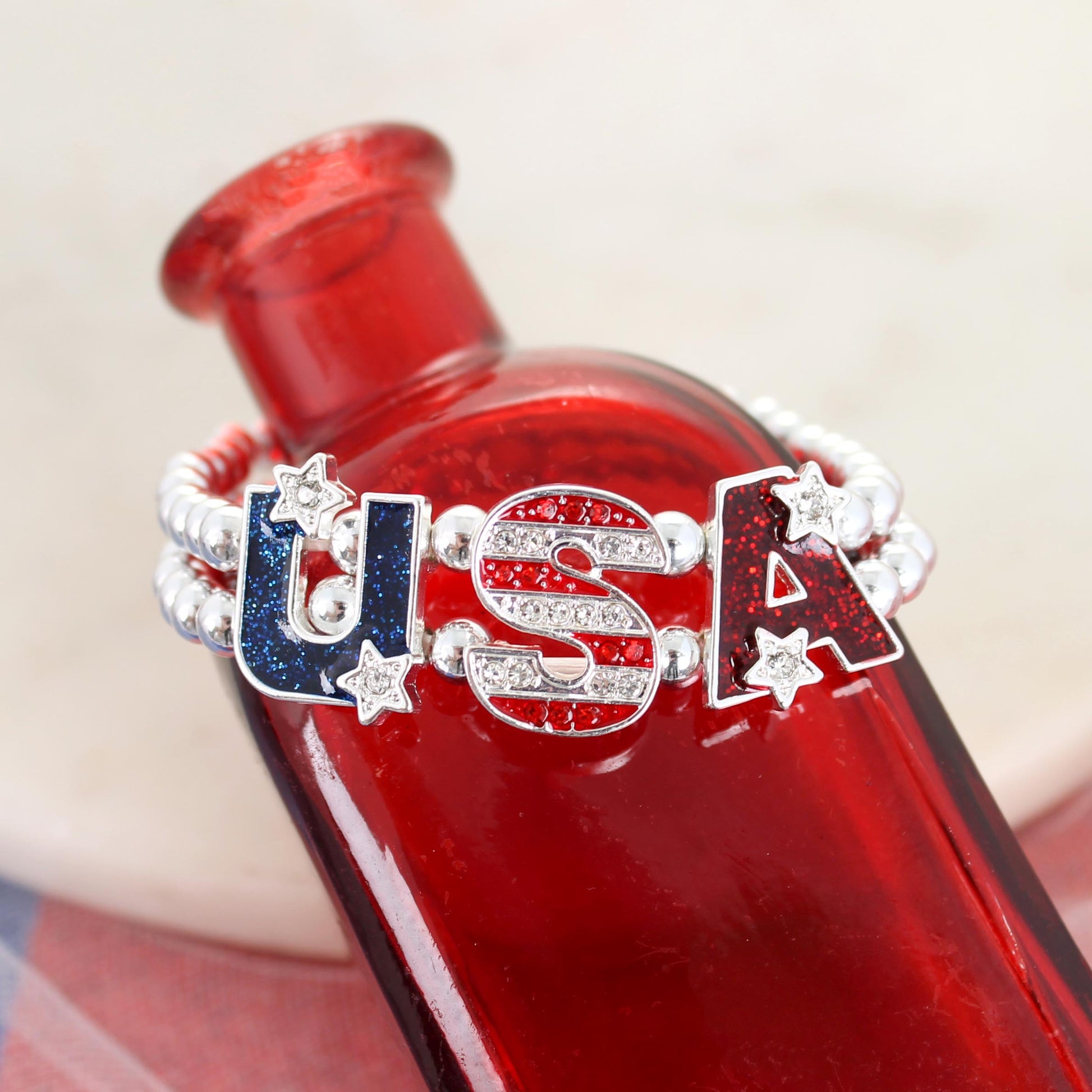USA Stretch Bracelet