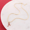 18” Alabama Gold & Enamel Logo Necklace