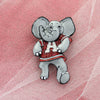 Alabama "Big Al" Crystal Logo Convertible Pin/Pendant