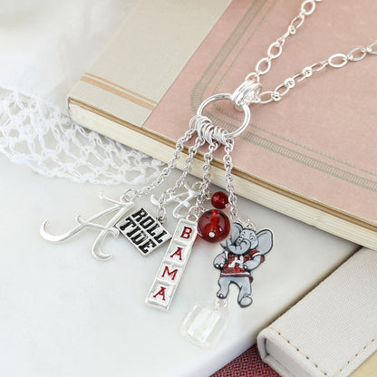 Alabama Cluster Necklace