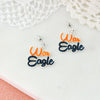 Auburn Slogan Earrings