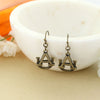 Auburn Vintage Logo Earrings