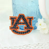 Auburn Crystal Logo Convertible Pin/Pendant