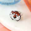 Auburn Aubie Stretch Ring