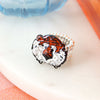 Auburn Aubie Stretch Ring