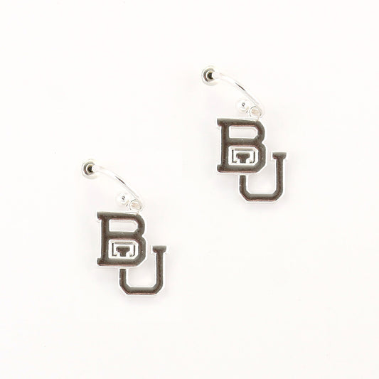 Baylor Logo Hoop Earrings
