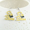 Baylor Slogan Earrings - Fan Sparkle