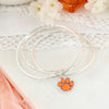 Clemson Bangle Bracelet