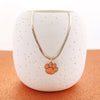 Clemson Gold & Enamel Logo Necklace