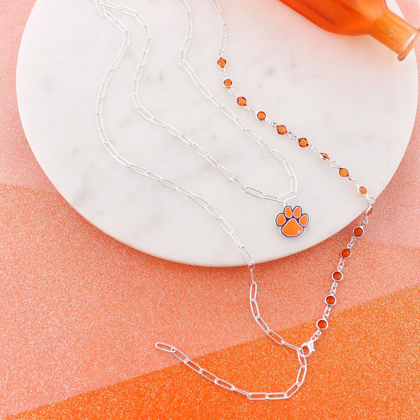 Clemson Paperclip Chain Gift Set