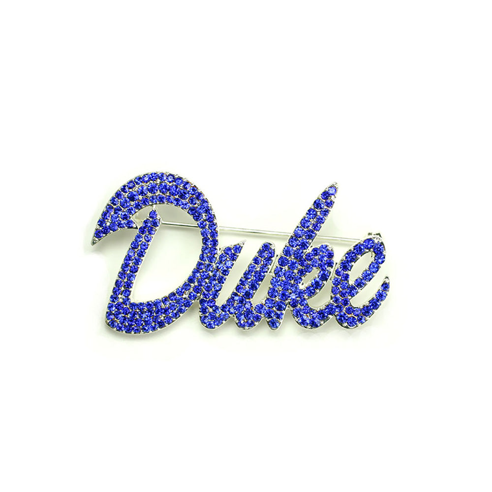 Duke Rhinestone Crystal Pin - Fan Sparkle