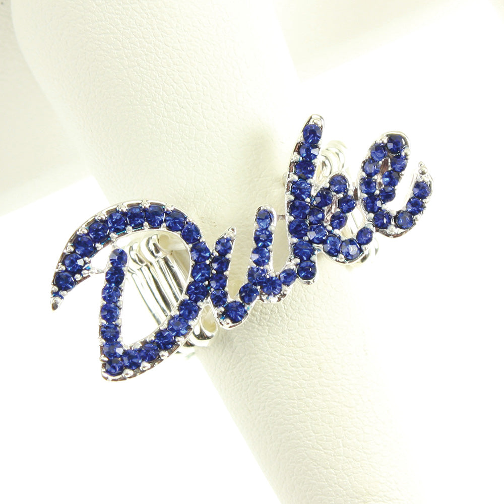 Duke Rhinestone Crystal Stretch Ring - Fan Sparkle