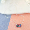 Florida Crystal Logo Necklace