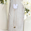 Florida Gold & Enamel Logo Necklace