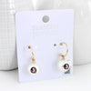 Florida State Pearl Logo Hoop Earrings