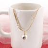 18” Florida State Gold & Pearl Logo 3-Strand Necklace
