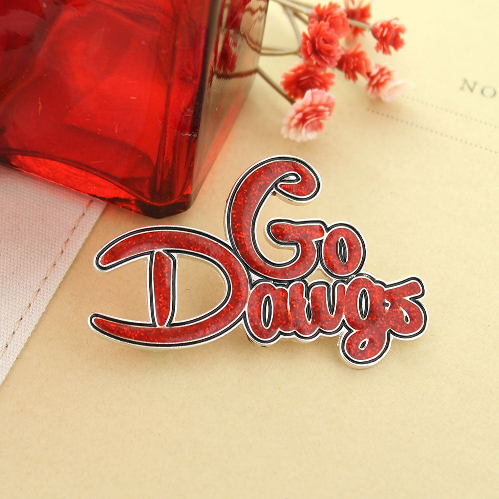 Georgia Slogan Pin