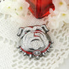 Georgia Bulldogs Crystal Logo Convertible Pin/Pendant