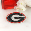 Georgia Crystal Logo Convertible Pin/Pendant