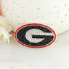 Georgia Crystal Logo Convertible Pin/Pendant