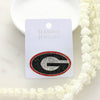 Georgia Crystal Logo Pin