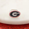 Georgia Crystal Logo Stretch Ring