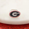 Georgia Crystal Logo Stretch Ring