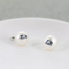 Georgia Southern Logo Pearl Stud Earrings