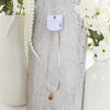 Kansas Gold & Enamel Logo Necklace