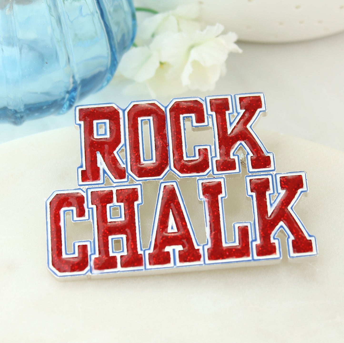 Kansas Slogan Pin