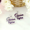 LSU Slogan Earrings