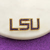LSU Crystal Logo Convertible Pin/Pendant