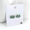 Marshall Enamel Logo Stud Earrings