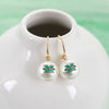 Marshall Pearl Logo Hoop Earrings