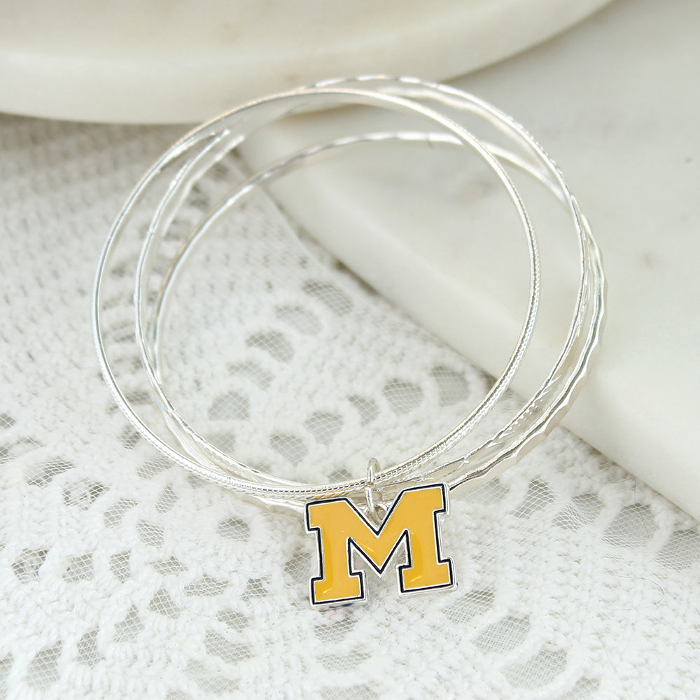 Michigan Bangle Bracelet
