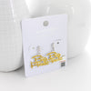 Michigan Slogan Earrings