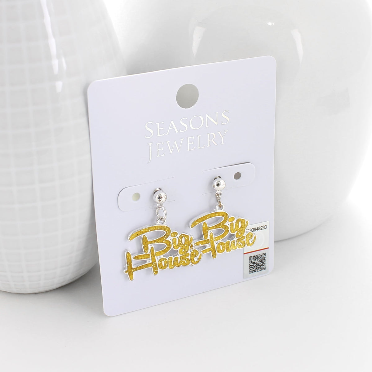 Michigan Slogan Earrings
