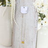 Michigan Gold & Enamel Logo Necklace