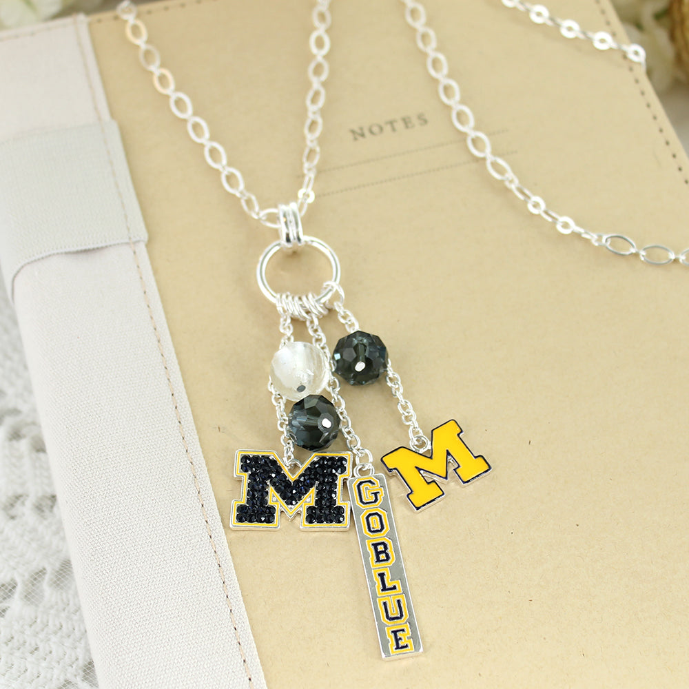 Michigan Cluster Necklace