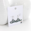 Michigan State Slogan Earrings