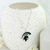 Michigan State Enamel Logo & Pearl Gift Set