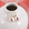 Mississippi Pearl Logo Hoop Earrings